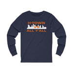 H-Town vs All Y’all  Unisex Jersey Long Sleeve Tee